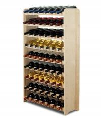 Стенд на вино RW-3-63 книжный шкаф 63 бутылок полка