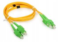 Patchcord jednomodowy PC-522D 2xSC/APC 1m