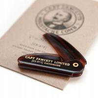 Grzebień do Wąsów Składany CAPTAIN FAWCETT Ręcznie Robiony