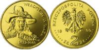 2 złote (1999) - Władysław IV Waza Poczet Królów i Książąt Polskich