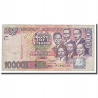 Banknot, Ghana, 10,000 Cedis, 2003, 2003-08-04, KM