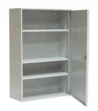 Металлическая аптечка медицинский шкаф настенный