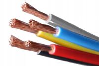 Kabel Przewód FLRY-B 1,0mm2 1x1,00mm Żółty 5m