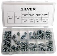 Kalamitka smarowniczka SilverTools zestaw 110 szt. M6/M8/M10