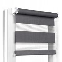 Рулонные шторы ДЕНЬ НОЧЬ 57x150 СМ НАТЯЖИТЕЛЬ РАЗЛИЧНЫЕ ЦВЕТА