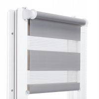 Рольставни день ночь 64X150 см с натяжителем цвета