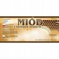 Этикетка для меда из лесных массивов E95