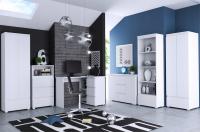 ZESTAW MEBLI DZIECIĘCYCH MŁODZIEŻOWYCH NEO 02 BIAŁY