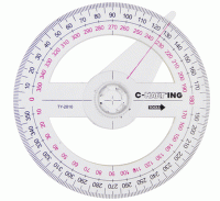 kątomierz ZEGAROWY 360 stopni