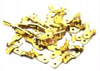 KONEKTOR MĘSKI KONEKTORY WSUWKI 6,4 mm 100 sztuk