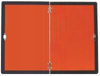 TABLICA TABLICZKA ADR ŁAMANA SKŁADANA ZAMYKANA