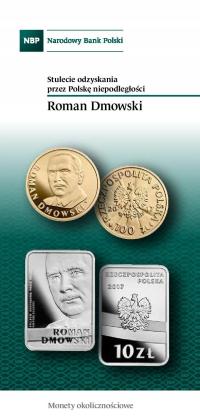 Folder NBP 100 lecie odzys niepodl DMOWSKI polski