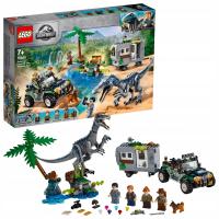 Klocki Lego Jurasic World Jurajski dinozaur Starcie z barionyksem