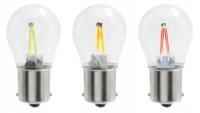 ŻARÓWKA LED 2 COB FILAMENT P21W R5W BA15S 12V 24V