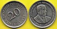 Mauritius 20 Cents 1991 r.