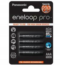 Akumulatorek Panasonic Eneloop Pro AAA (R3) 930 mAh 4 szt.