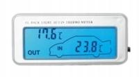Автомобильный термометр IN OUT с подсветкой BLUE