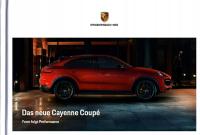 Porsche Cayenne Coupe prospekt m. 2020 tw. oprawa