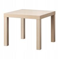 IKEA лак журнальный столик дуб окрашенный в белый цвет дешево