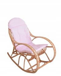 Натуральное плетеное кресло-качалка для ребенка