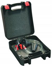 Tester płynu chłodniczego Asta z końcówkami i manometrem