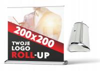 ROLL-UP EXCLUSIVE 200x200cm Premium Ścianka
