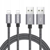 Zestaw kabli USB - Apple Lightning Zakpor