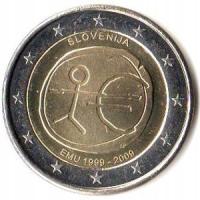 2 euro okolicznościowe Słowenia 2009 -10lecie Unii