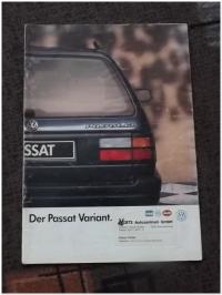 Prospekt Volkswagen Passat B3 Variant 1989