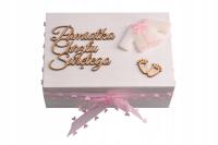 KUFEREK PERSONALIZACJA NA PREZENT CHRZEST IMIĘ