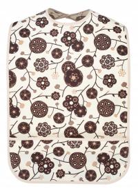 Kolorowy śliniak z kieszonką dla dorosłego