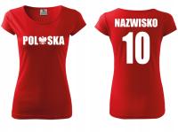 Koszulka POLSKA KIBICA damska REPREZENTACJI XS