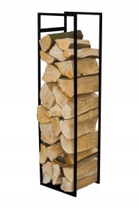 Стойка для дров, держатель для дров 120 см ЧЕРНЫЙ