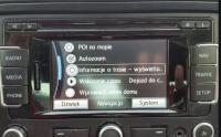 VOLKSWAGEN RNS 310 Polskie Menu Lektor Nawigacja