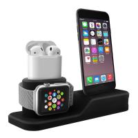 STOJAK STAND STACJA DOKUJĄCA BIURKOWA DO IPHONE AIRPODS WATCH