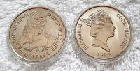 COOK ISLANDS 10$ 1990 TYGRYS KOPIA /1-0204