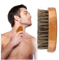 KARTACZ SZCZOTKA DO BRODY WŁOSIE DZIKA DREWNO NR9