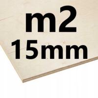 SKLEJKA 15mm CIĘTA NA WYMIAR m2 KL2 LASER CNC