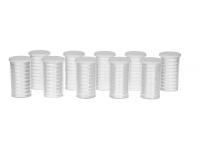 КОЛПАКИ НА МОНЕТЫ 5 ЗЛОТЫХ, 24 ММ, 100 ШТУК В ТЮБИКАХ