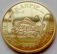 MZ4 -2008- 4 KARPIE -KARP -ZWIERZĘTA -MILICZ -5/57