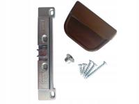 Ручка bk121 балконная дверная защелка Winkhaus орех темно-коричневый