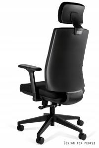 SHELL krzesło, fotel tapicerowane BLACK UNIQUE