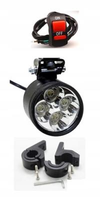 LAMPA REFLEKTOR HALOGEN MOTOCYKL LED CREE 40W