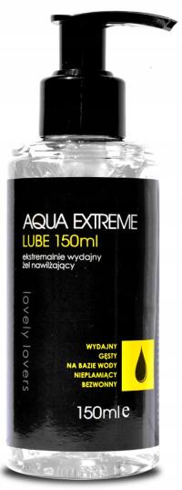 AQUA EXTREME Gęsty Lubrykant Wodny Ekstremalnie Nawilżający Anal Żel 150ml