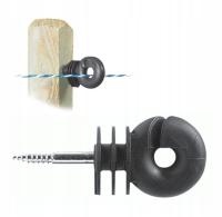 Izolator okrągły z wkrętem fi 6 /10szt