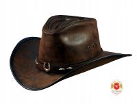 Шляпа ковбойская кожа Benson Witleather