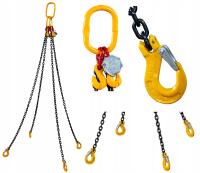 Цепной строп 4C 4.25 T 4M cutting hooks ATTEST, CE