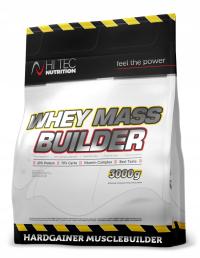 Hi TEC Whey Mass Builder- 3000 g GAINER MASA XXL