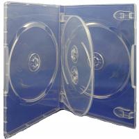Super Clear 4 x DVD коробки для четырех дисков 10шт