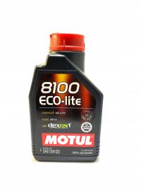 Синтетическое масло Motul 8100 Eco-Lite 1 l 0W-20